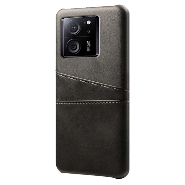 Läderskal Med Kortfack Xiaomi 13T Svart