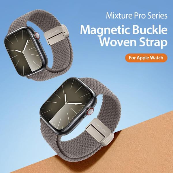 Dux Ducis Elastic Nylon Woven Strap Apple Watch Series 10 42mm C