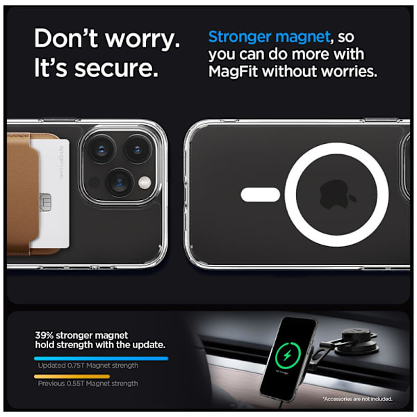 Spigen Ultra Hybrid MagSafe Case iPhone 15 Pro White