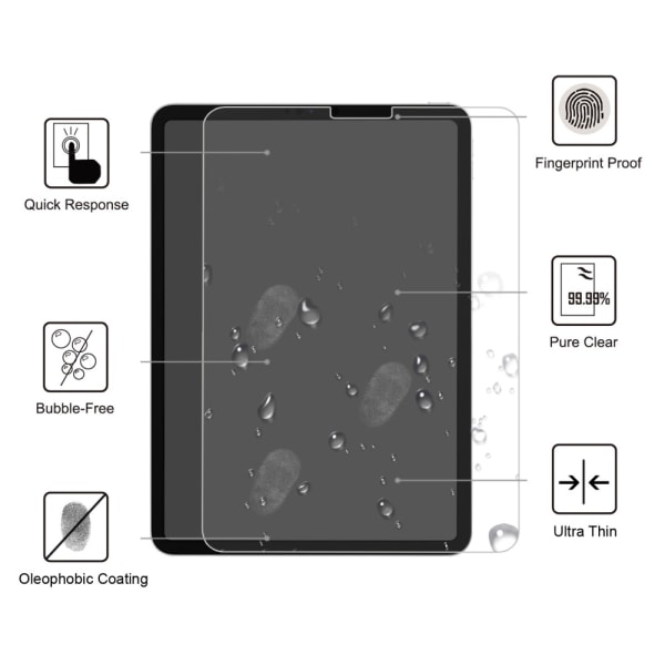Tempered Glass iPad Pro 11, 2. sukupolvi (2020)