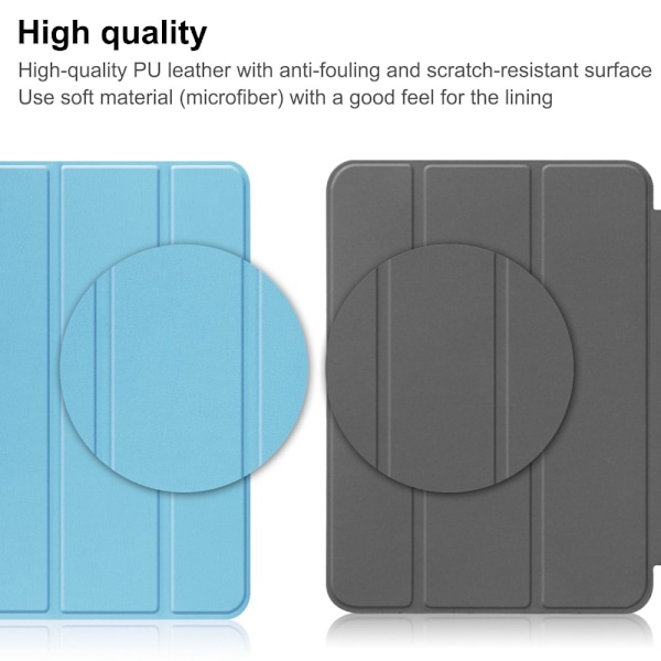 Apple iPad 11 11. sukupolvi (2025) Tri-Fold Kotelo Kynätelineellä