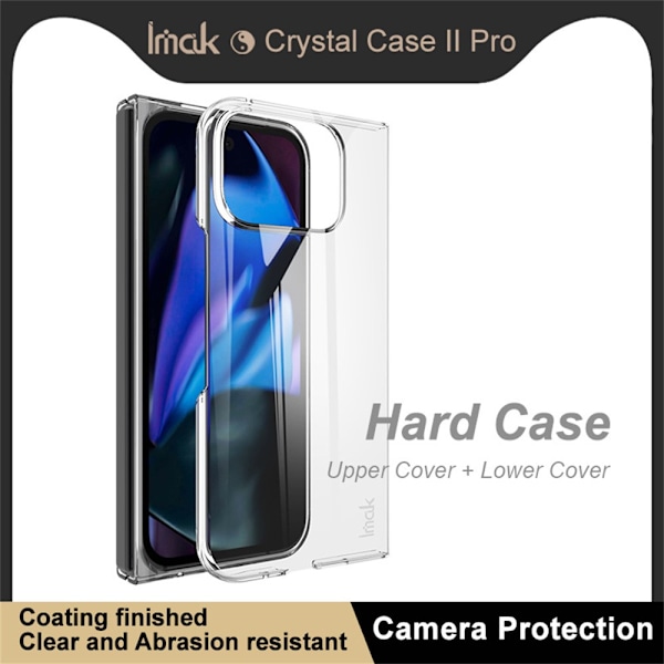 Imak Google Pixel 9 Pro Fold Case TPU Crystal Clear