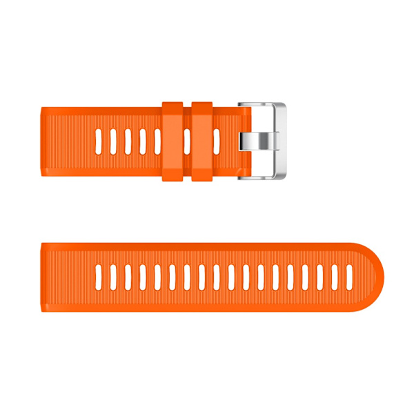 Silikoniranneke Garmin Fenix 6X/6X Pro/7X Oranssi