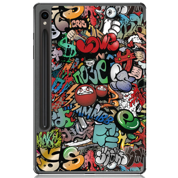 Samsung Galaxy Tab S9 Cover Tri-fold Graffiti