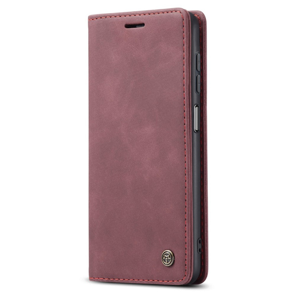 CaseMe Slim Lompakkokotelo Samsung Galaxy A34 Punainen
