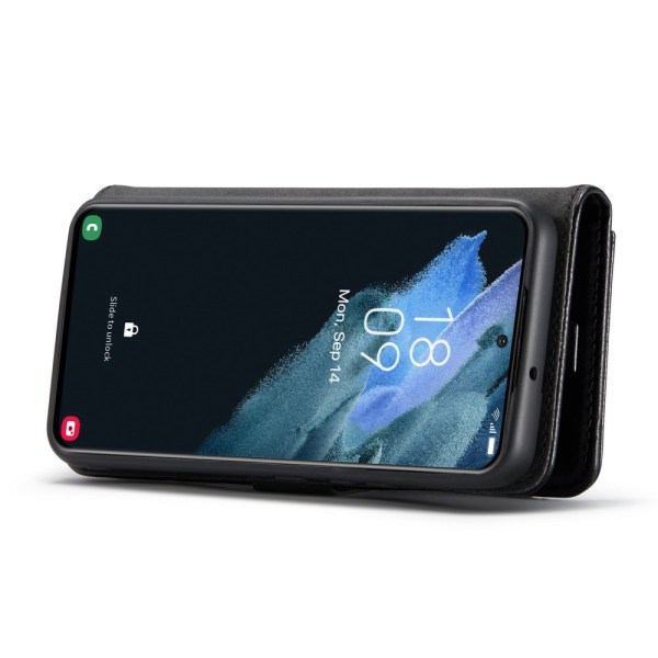 DG.MING 2-in-1 Magnet Wallet Samsung Galaxy S23 Plus Black