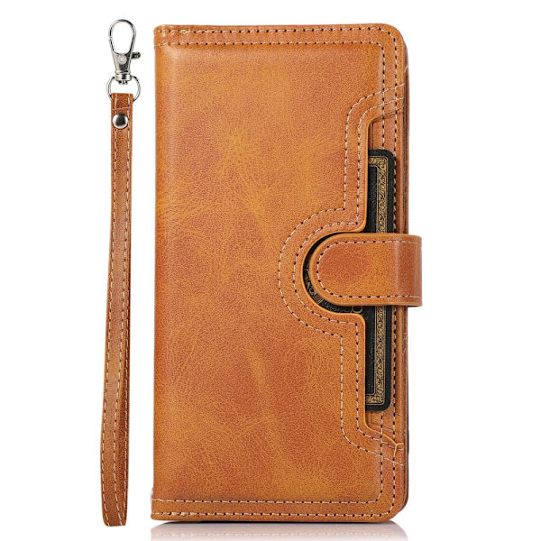 Plånboksfodral Multi-Slot iPhone 15 Pro Max Cognac