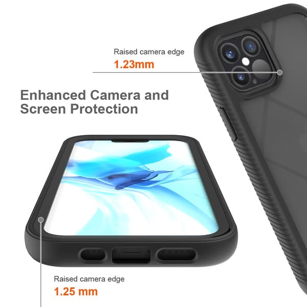 Allround Skal iPhone 12/12 Pro Svart