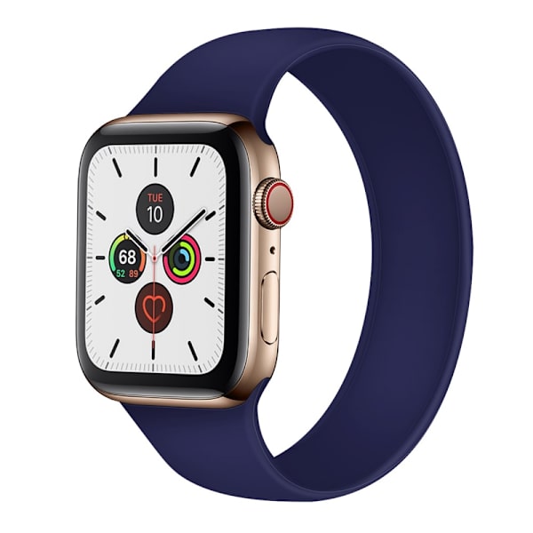 Solo Silikonarmband Apple Watch 42/44mm Blå