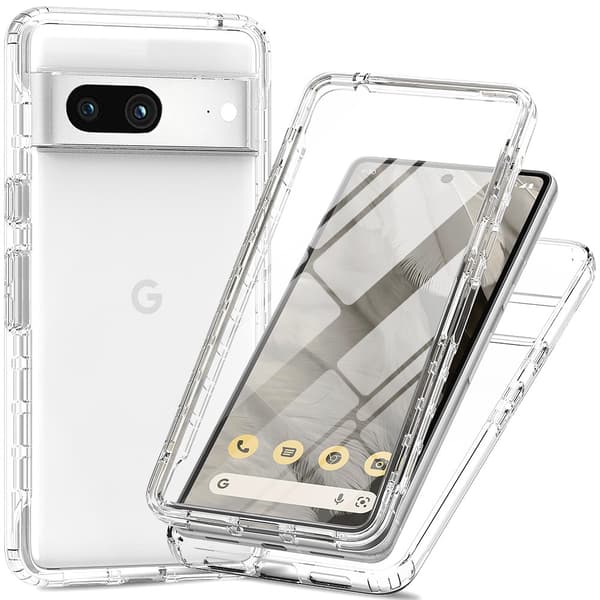 360 Heltäckande Skal Google Pixel 7a Transparent