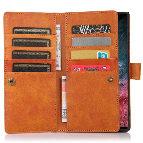 Pungetui Multi-Slot Samsung Galaxy S23 Ultra Cognac