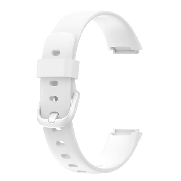 Silikonearmbånd Fitbit Luxe Hvid (L)