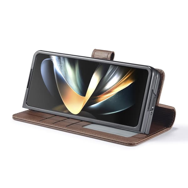 LC.IMEEKE Pungetui Samsung Galaxy Z Fold 6 Brun