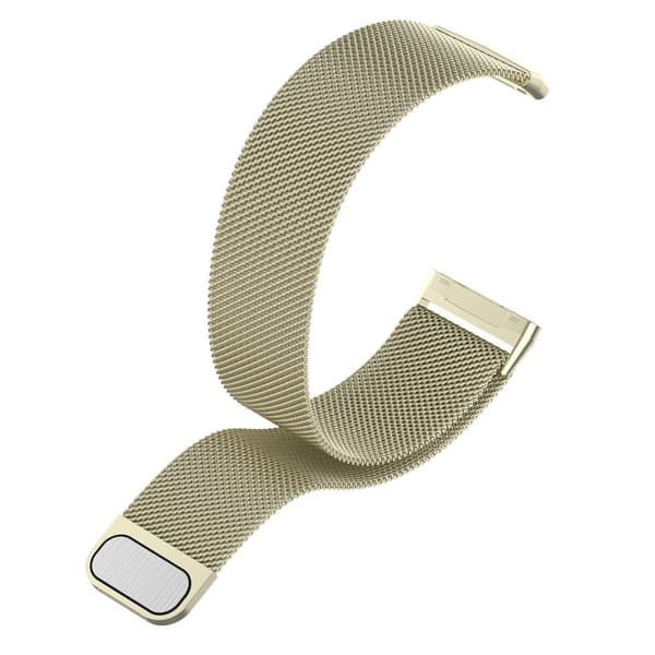 Milanese Loop Armband Fitbit Versa 4/Sense 2 Champagne Guld (S)