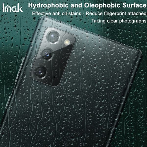 IMAK 2-pack 0,3 mm härdat glas kameralins-skydd Galaxy Note 20
