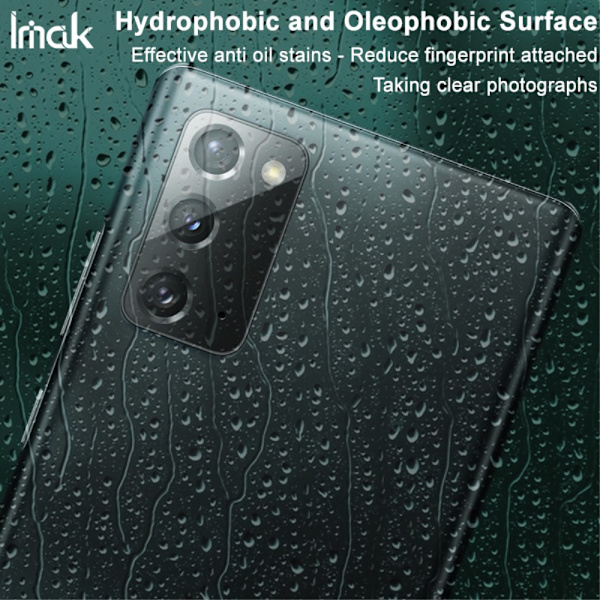 IMAK 2 Pack 0.3mm Härdat Glas Linsskydd Galaxy Note 20