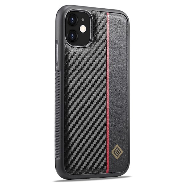 LC.IMEEKE Skal iPhone 11 Kulfibertekstur