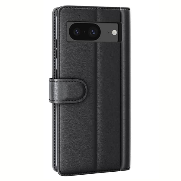 Ægte læderetui Google Pixel 8 Sort