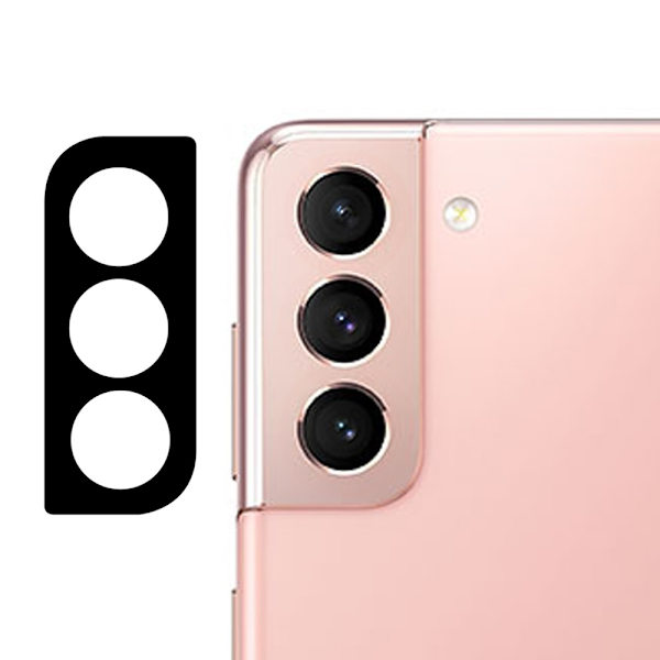 Samsung Galaxy S22/ S22 Plus -kameran linssisuoja, musta