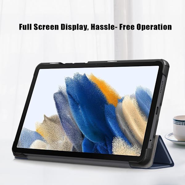 Samsung Galaxy Tab A9 Fodral Tri-fold Blå