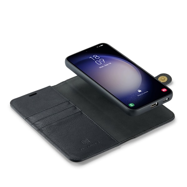 DG.MING 2-i-1 Magnetpung Samsung Galaxy S24 FE Sort