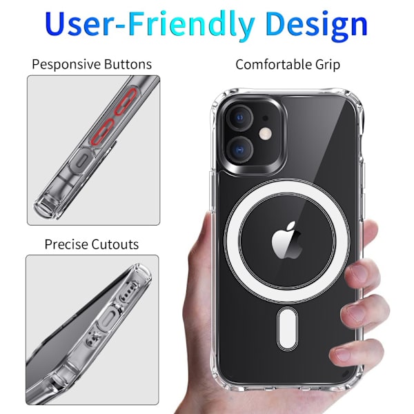 MagSafe Skal iPhone 12 Pro Max Transparent