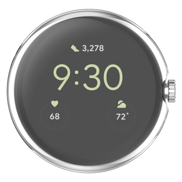 Täyspeittävä TPU-kuori Google Pixel Watch 3 41mm Läpinäkyvä