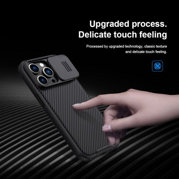 Nillkin CamShield Skal iPhone 14 Pro Svart