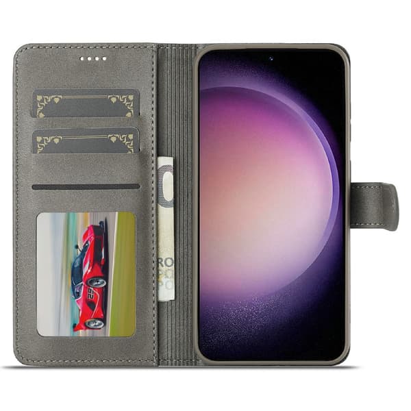 LC.IMEEKE Pungetui Samsung Galaxy S25 Plus Grå