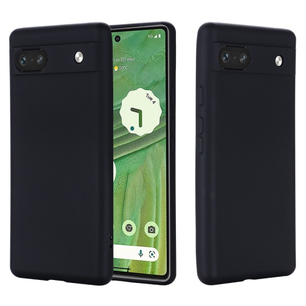 Silikonecover Google Pixel 7a Sort
