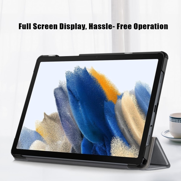 Samsung Galaxy Tab A9 Plus Fodral Tri-fold Grå