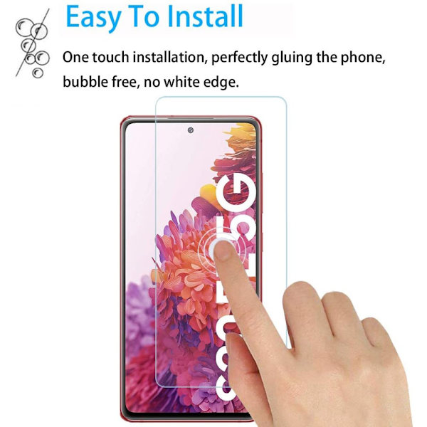 Skärmskydd & Linsskydd Galaxy S20 FE Härdat Glas