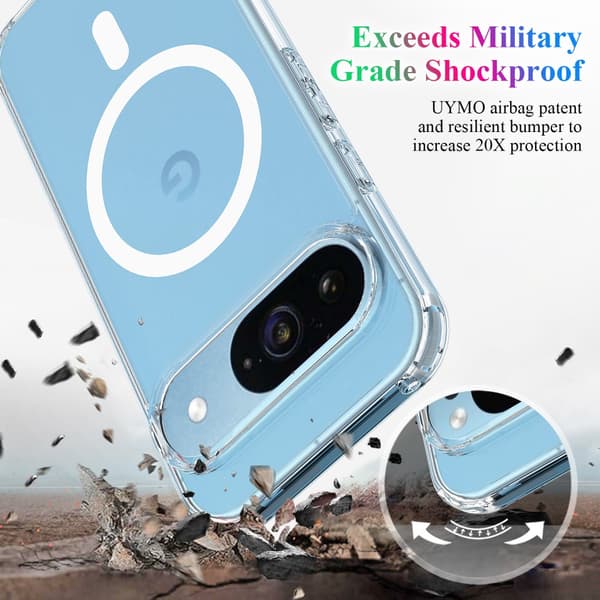 MagSafe Cover Google Pixel 9 Transparent