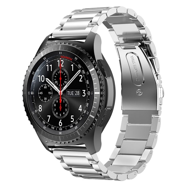 Metalliranneke Samsung Gear S3 Frontier/S3 Classic - hopea