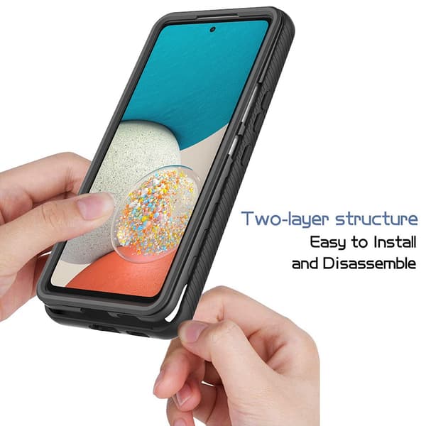 360 Full Cover Edge Case Samsung Galaxy A53 Sort
