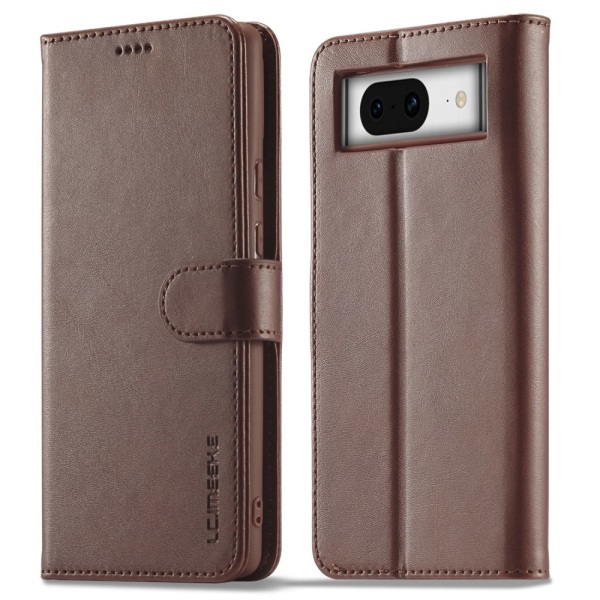 LC.IMEEKE Plånboksfodral Google Pixel 8 Brun