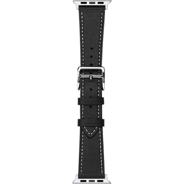 Imak nahkarannekoru Apple Watch 41mm Series 9 Musta