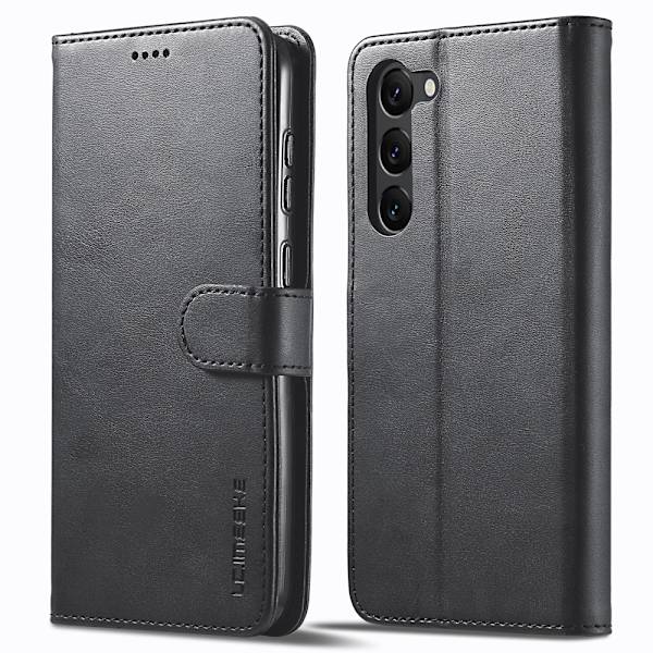 LC.IMEEKE Lompakkokotelo Samsung Galaxy S24 Plus Musta