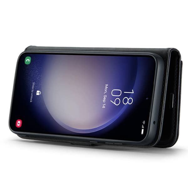 DG.MING 2-i-1 Magnetiskt Plånboksfodral Samsung Galaxy S23 FE Sv