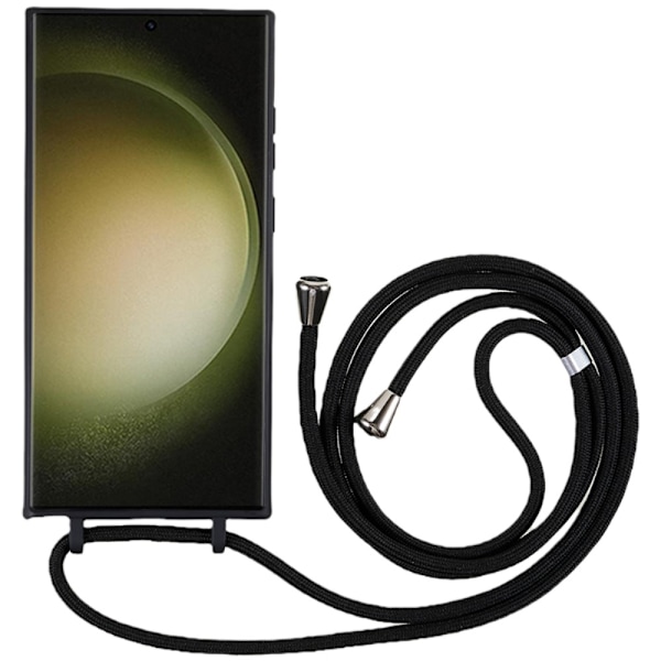 Samsung Galaxy S25 Ultra Skal Halsband Svart