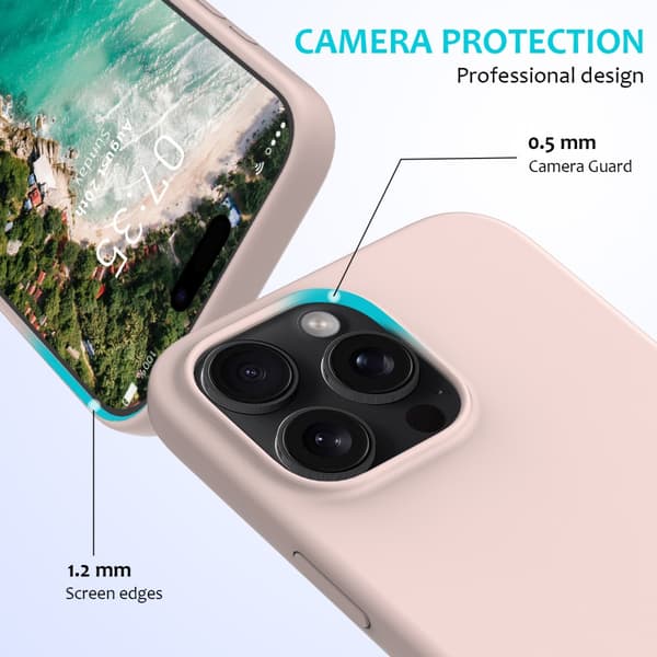 Silikonecover iPhone 16 Pro Rosa