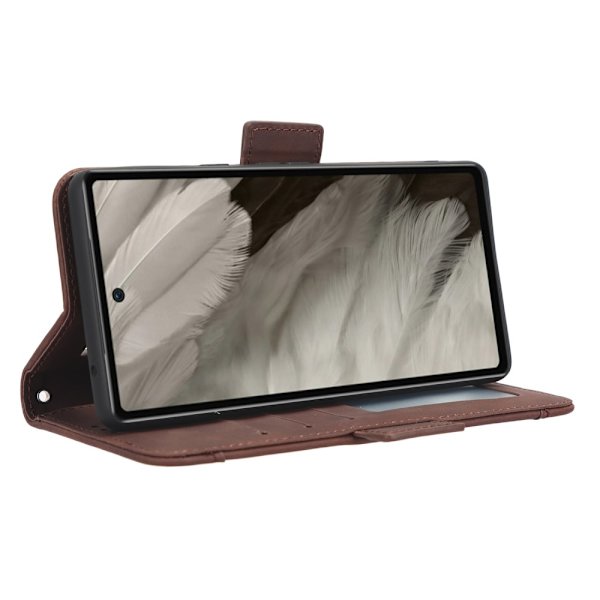 Multi Slot Plånboksfodral Google Pixel 7a Brun