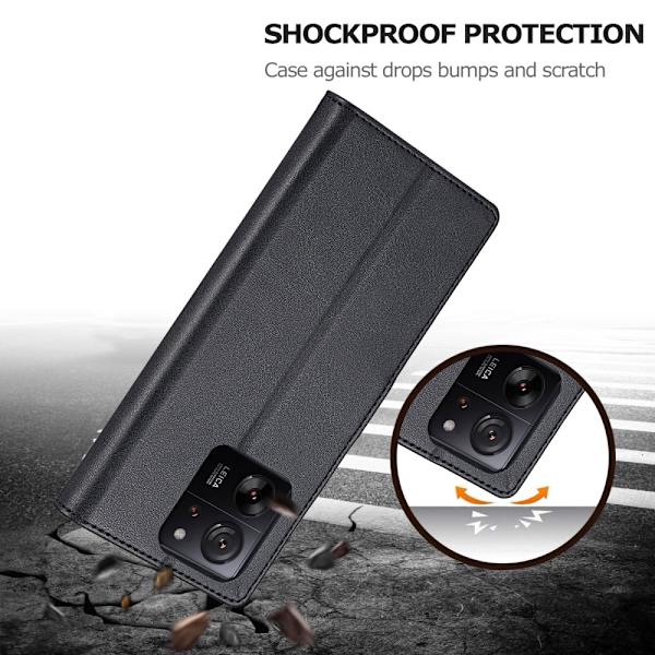 LC.IMEEKE Lompakkokotelo Xiaomi 13T Pro Musta
