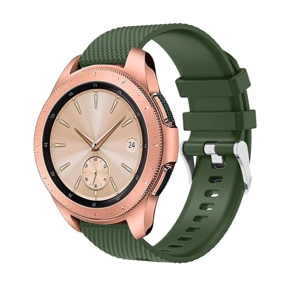 Silikoniranneke Samsung Galaxy Watch 42mm Vihreä