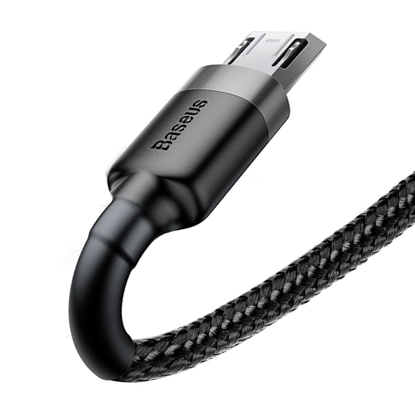 Baseus Cafule Kabel USB Til Micro USB 3m Sort