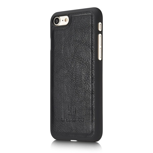 DG.MING 2-in-1 Magnet Wallet iPhone 7/8/SE Black