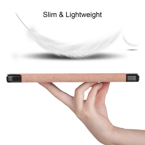 Fodral Tri-Fold Galaxy Tab S7/S8 Med S Pen-hållare Roséguld