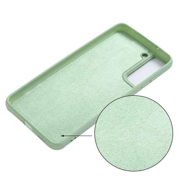 Silikonskal Samsung Galaxy S21 FE Grön