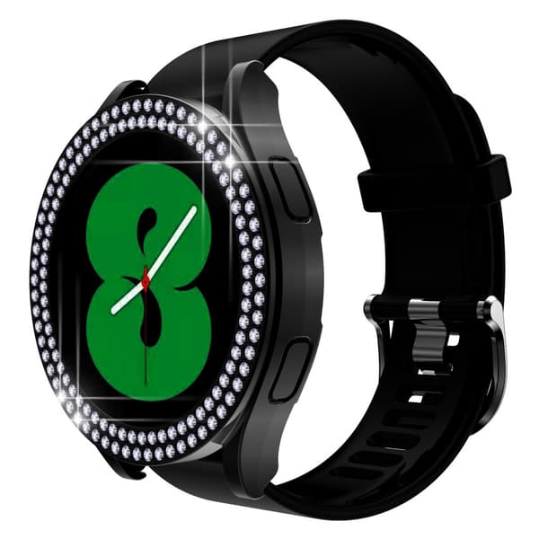 Rhinestone Skal Samsung Galaxy Watch 5 44mm Sort