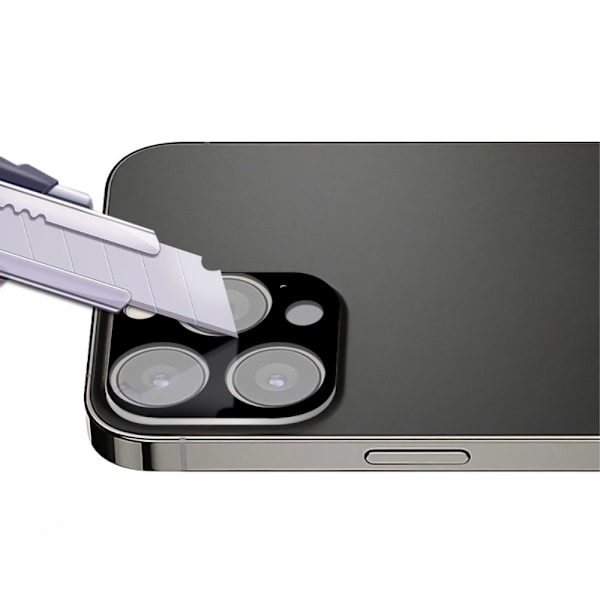 Mocolo Kamerabeskyttelse iPhone 13 Pro 0,2mm Hærdet Glas Sort